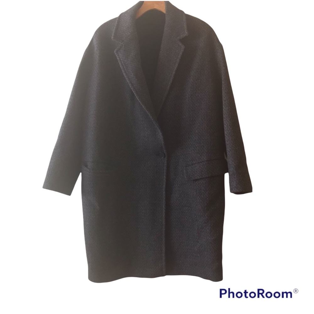 AllSaints Ada Teco Oversized Overcoat